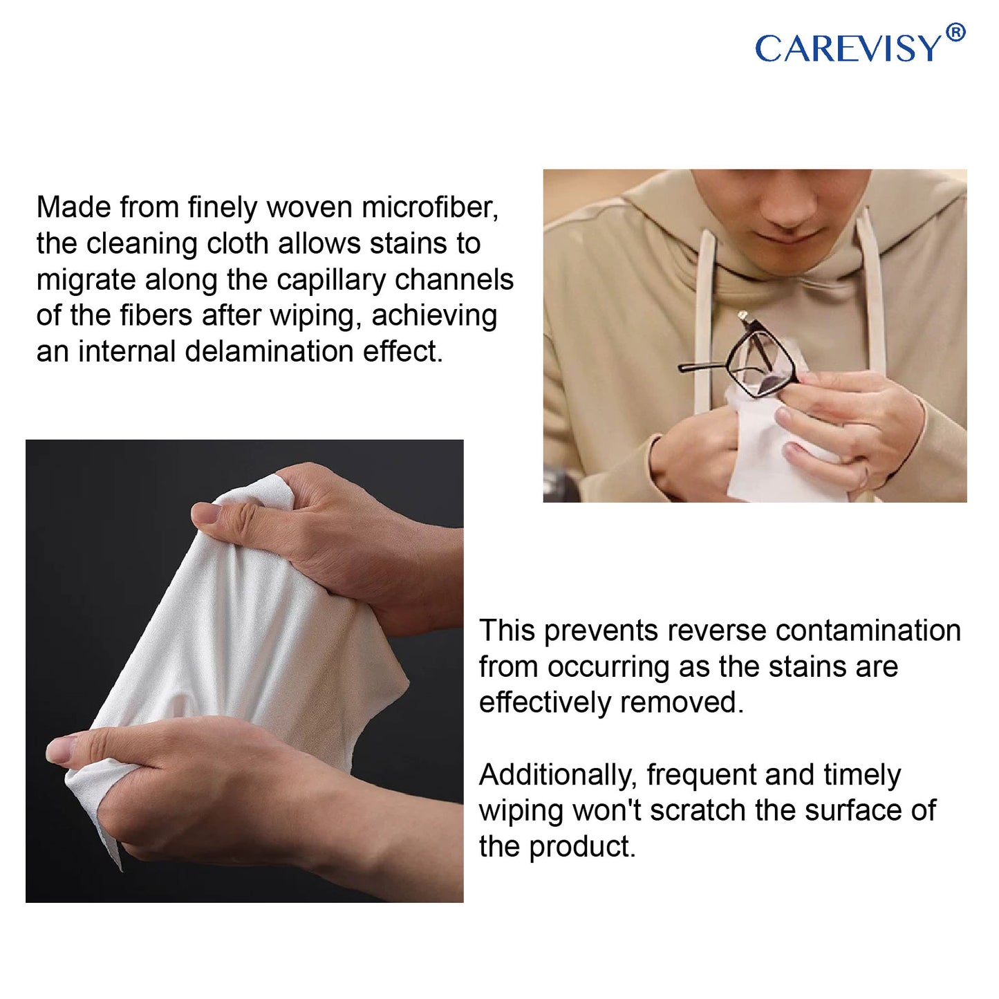 Colorful Microfiber Cleaning Cloth C6096
