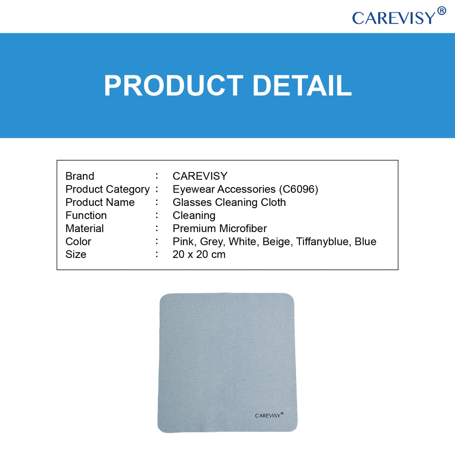 Colorful Microfiber Cleaning Cloth C6096