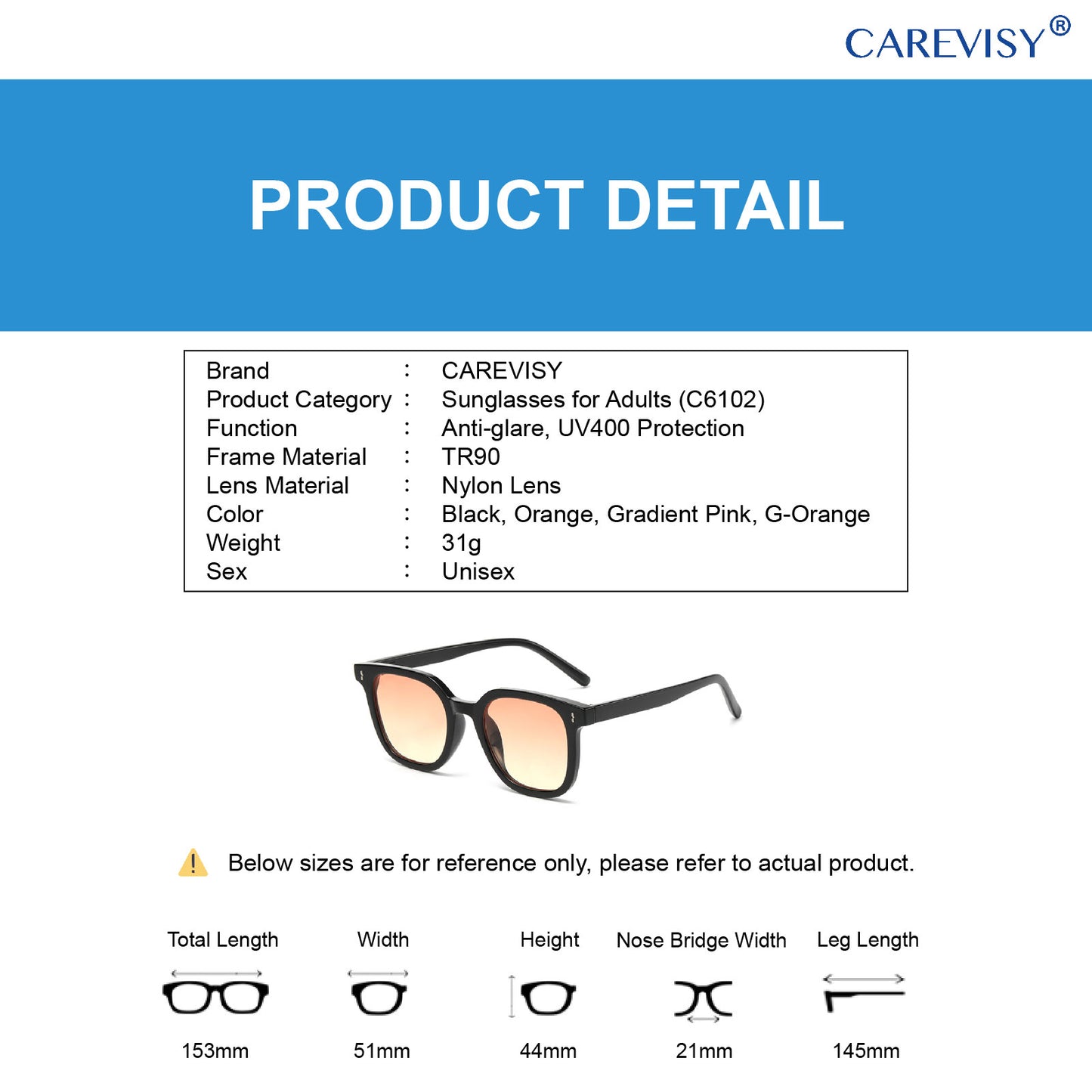 Nylon Sunglasses C6102