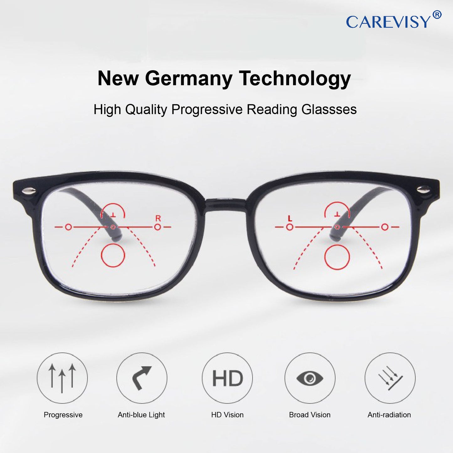 TR90 Progressive Reading Glasses C6002