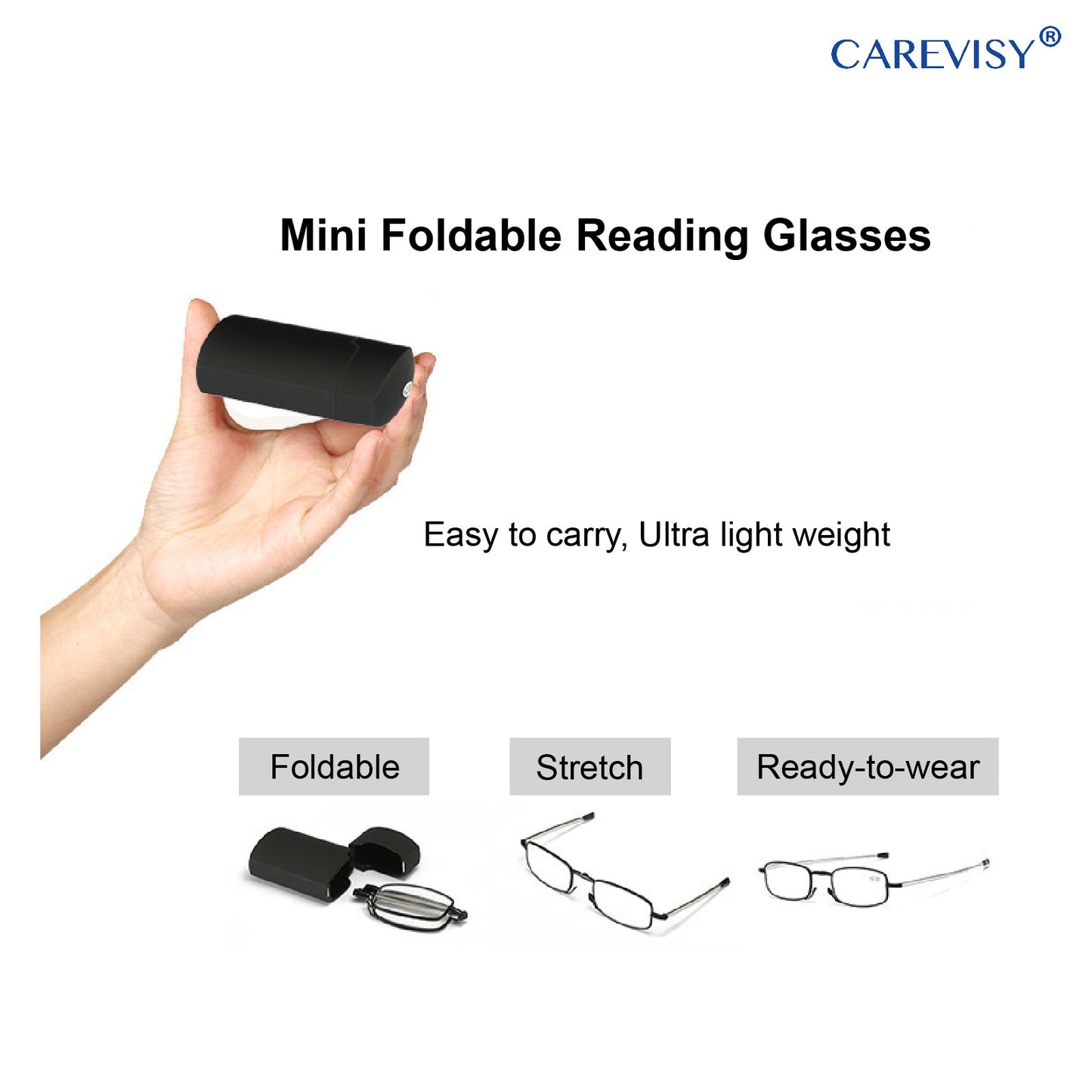 Mini Foldable Reading Glasses C6018