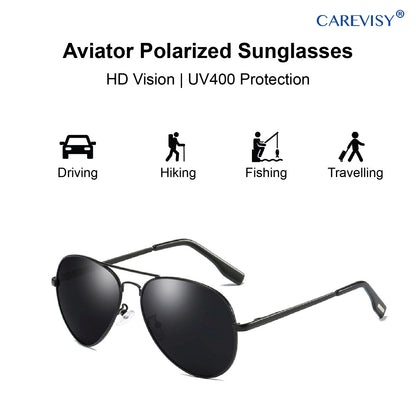 Aviator Polarized Sunglasses C6021