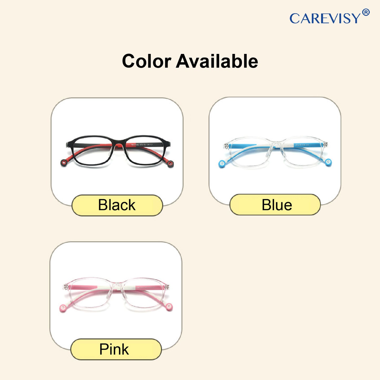 TR90 Anti Blue Light Glasses Kids C6058