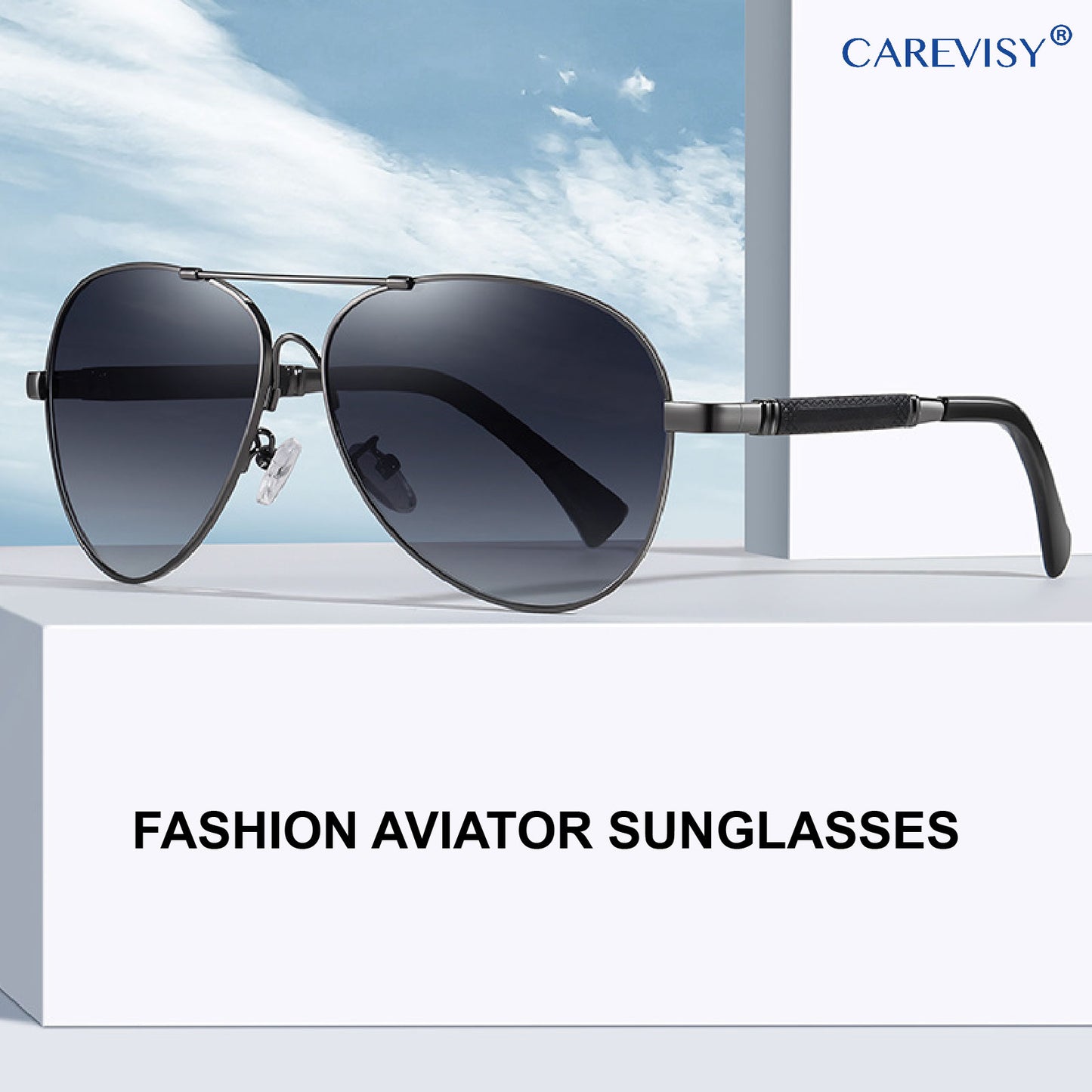 Aviator Polarized Sunglasses C6061