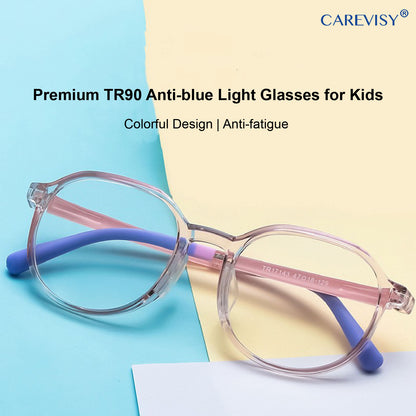 Colorful Anti-blue Light Glasses Kids C6071