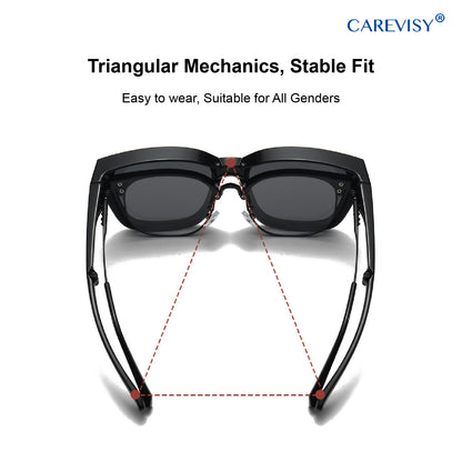 Foldable Wear-over Sunglasses C6097