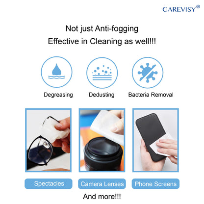 Anti-fog Lens Cleaning Wipes