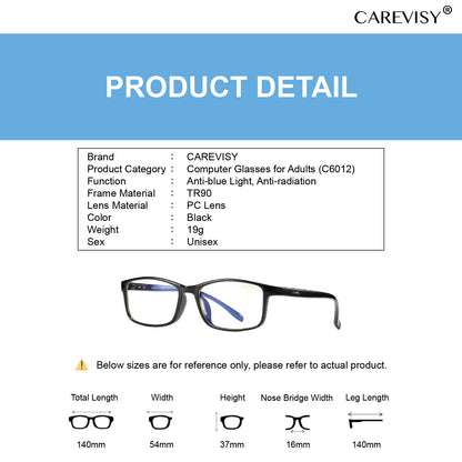Classic Anti Blue Light Glasses C6012