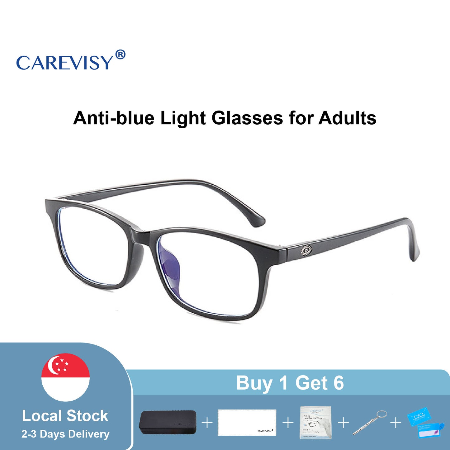 Classic Anti Blue Light Glasses C6012