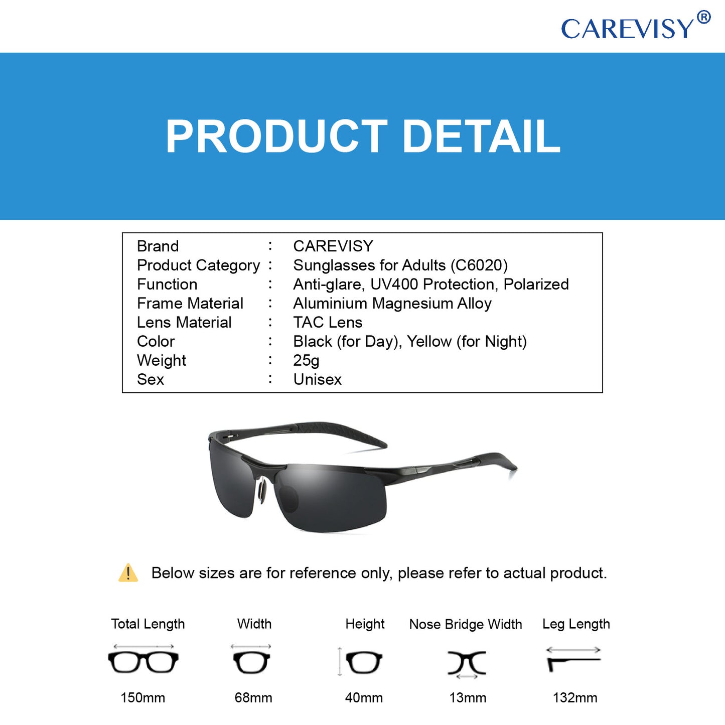 Sport Polarized Sunglasses C6020