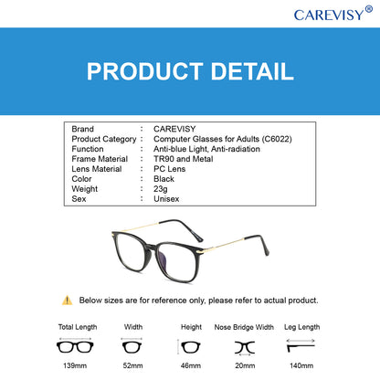 Trendy Anti Blue Light Glasses C6022