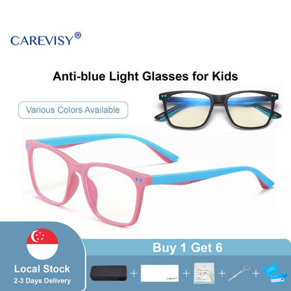 Comfortable Anti Blue Light Glasses Kids C6034