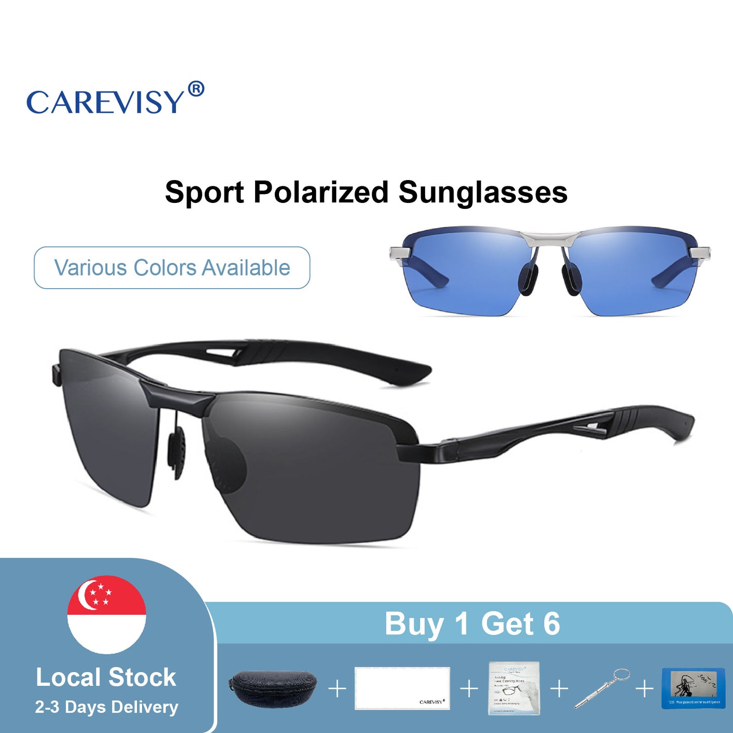 Sport Polarized Sunglasses C6037