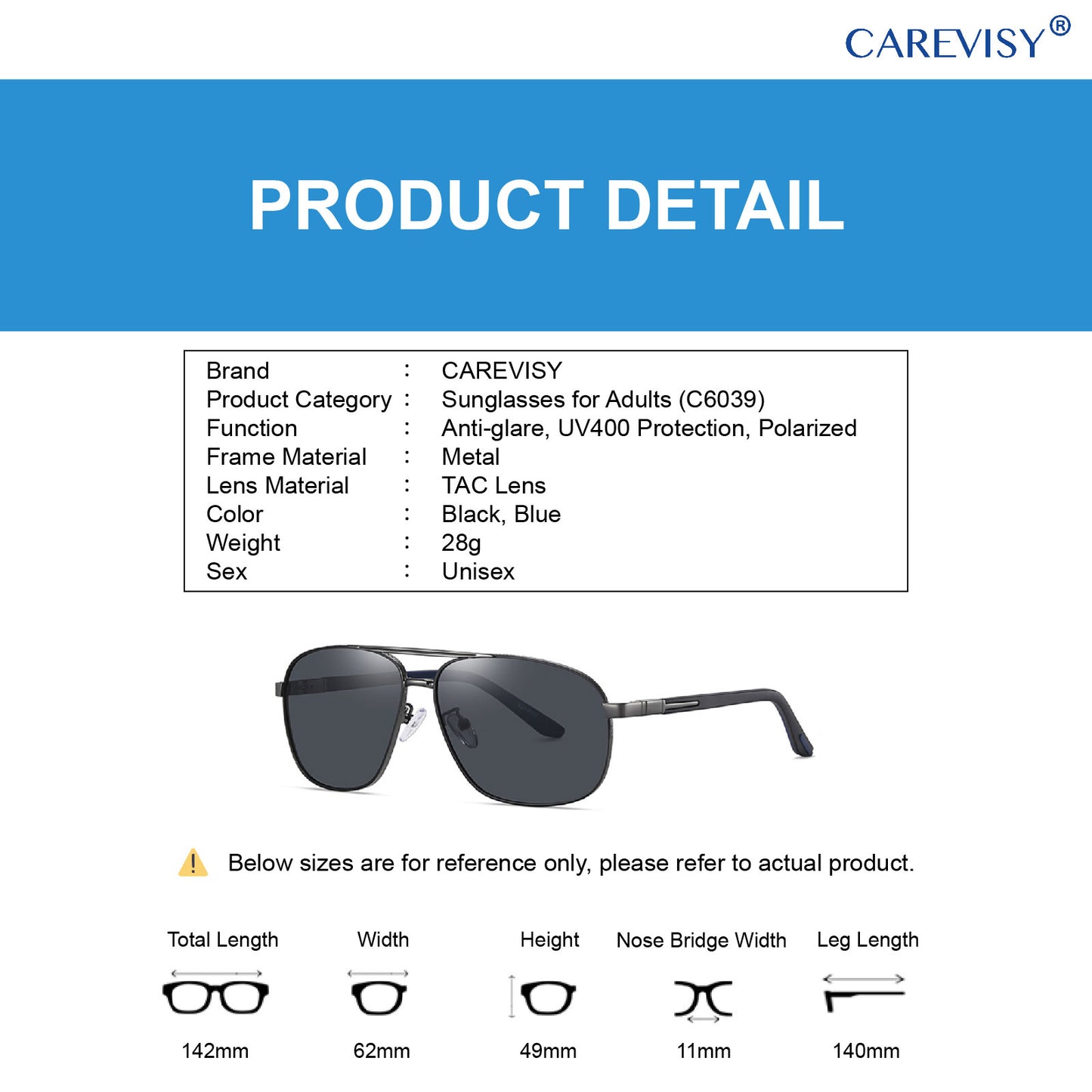 Premium Polarized Sunglasses C6039