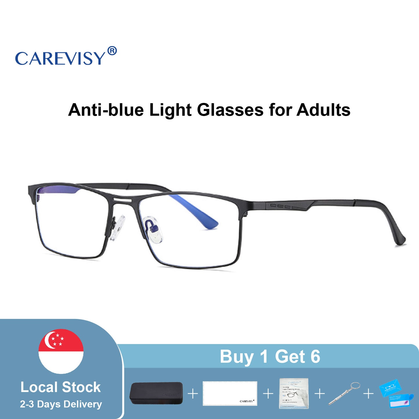 Business Anti Blue Light Glasses C6041