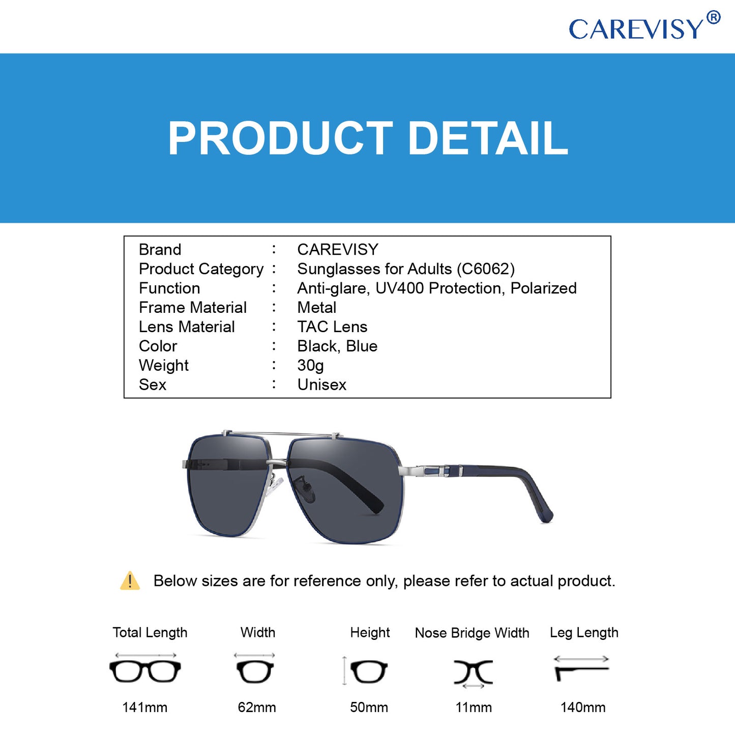 Trendy Polarized Sunglasses C6062