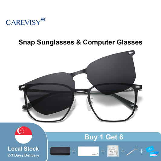 Snap Sunglasses & Computer Glasses C6068