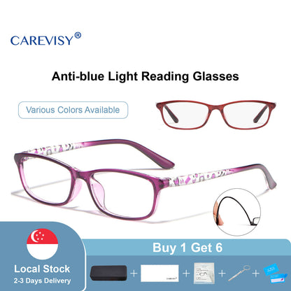 Fashion Anti-blue Light Reading Glasses C6077