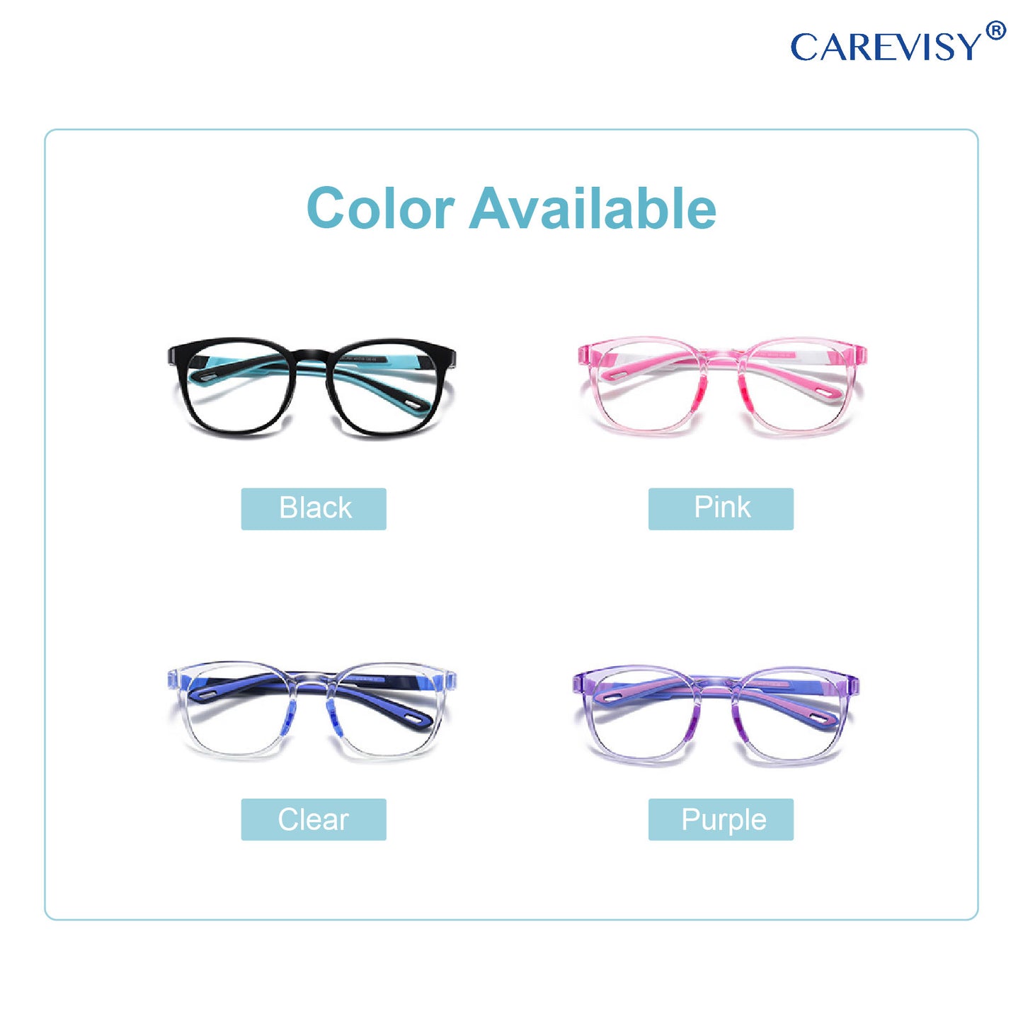 Detachable Anti Blue Light Glasses Kids