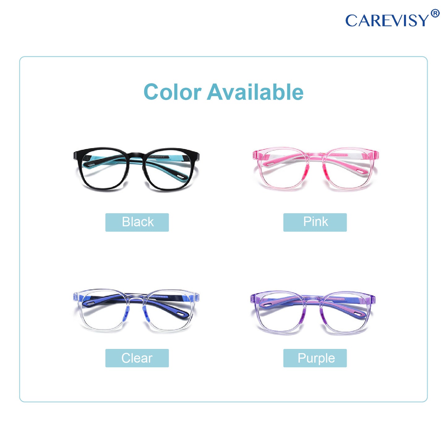 Detachable Anti Blue Light Glasses Kids