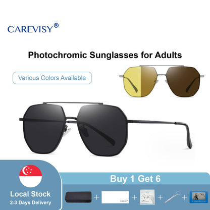 Photochromic Polarized Sunglasses C6080