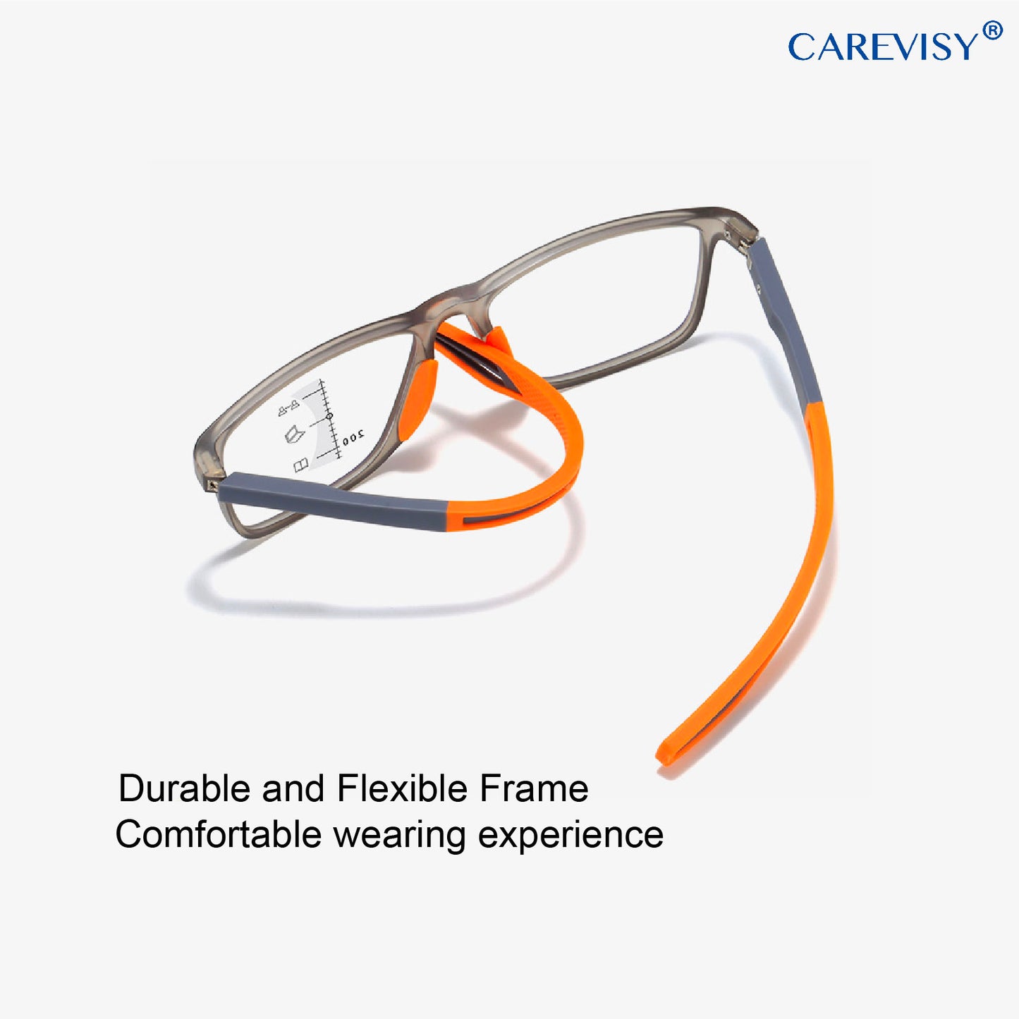 Flexible Progressive Anti-blue Light Reading Glasses C6084