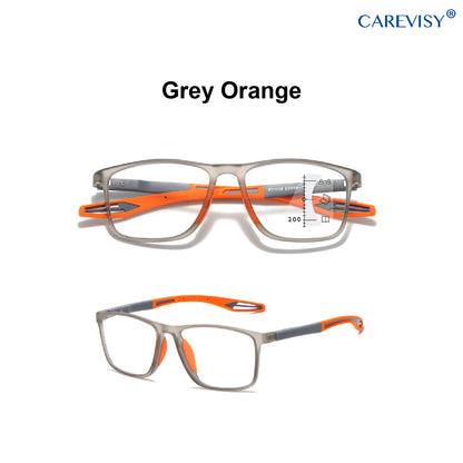 Flexible Progressive Anti-blue Light Reading Glasses C6084