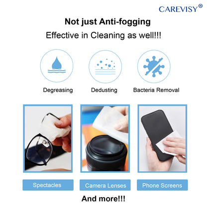 Anti-fog Lens Cleaning Wipes