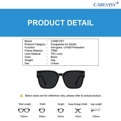 Wear Over Myopia Sunglasses C6086