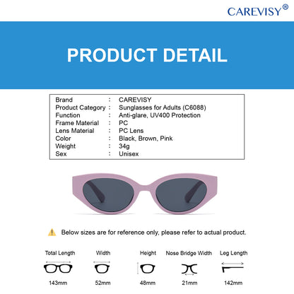 GM Cat Eye Sunglasses C6088