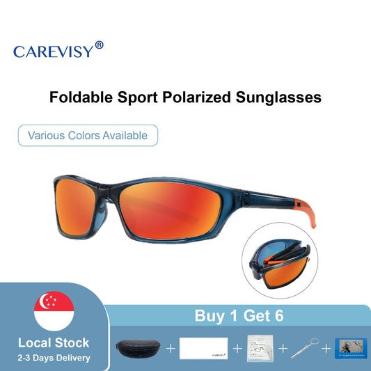 Foldable Sport Polarized Sunglasses C6095