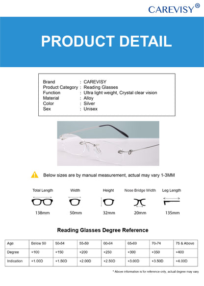 Sleek Reading Glasses C6008