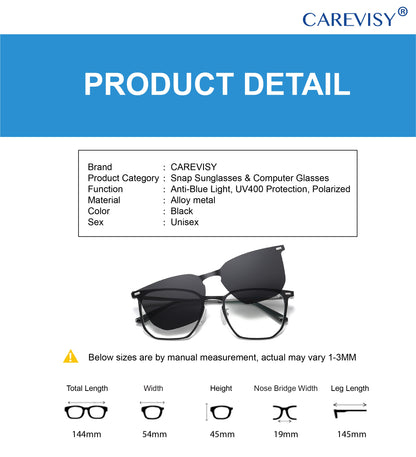 Snap Sunglasses & Computer Glasses C6068