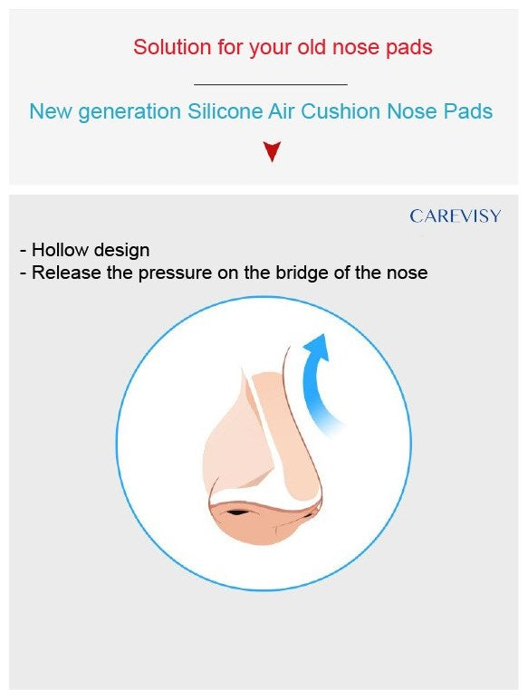 Silicone Air Cushion Nose Pads C6025