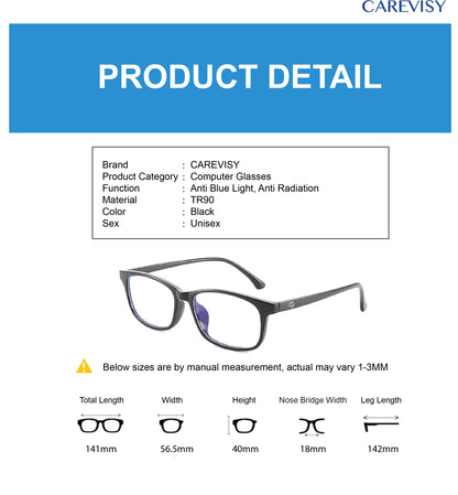 Classic Anti Blue Light Glasses C6012