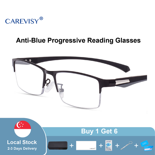 Classic Progressive Reading Glasses C6001