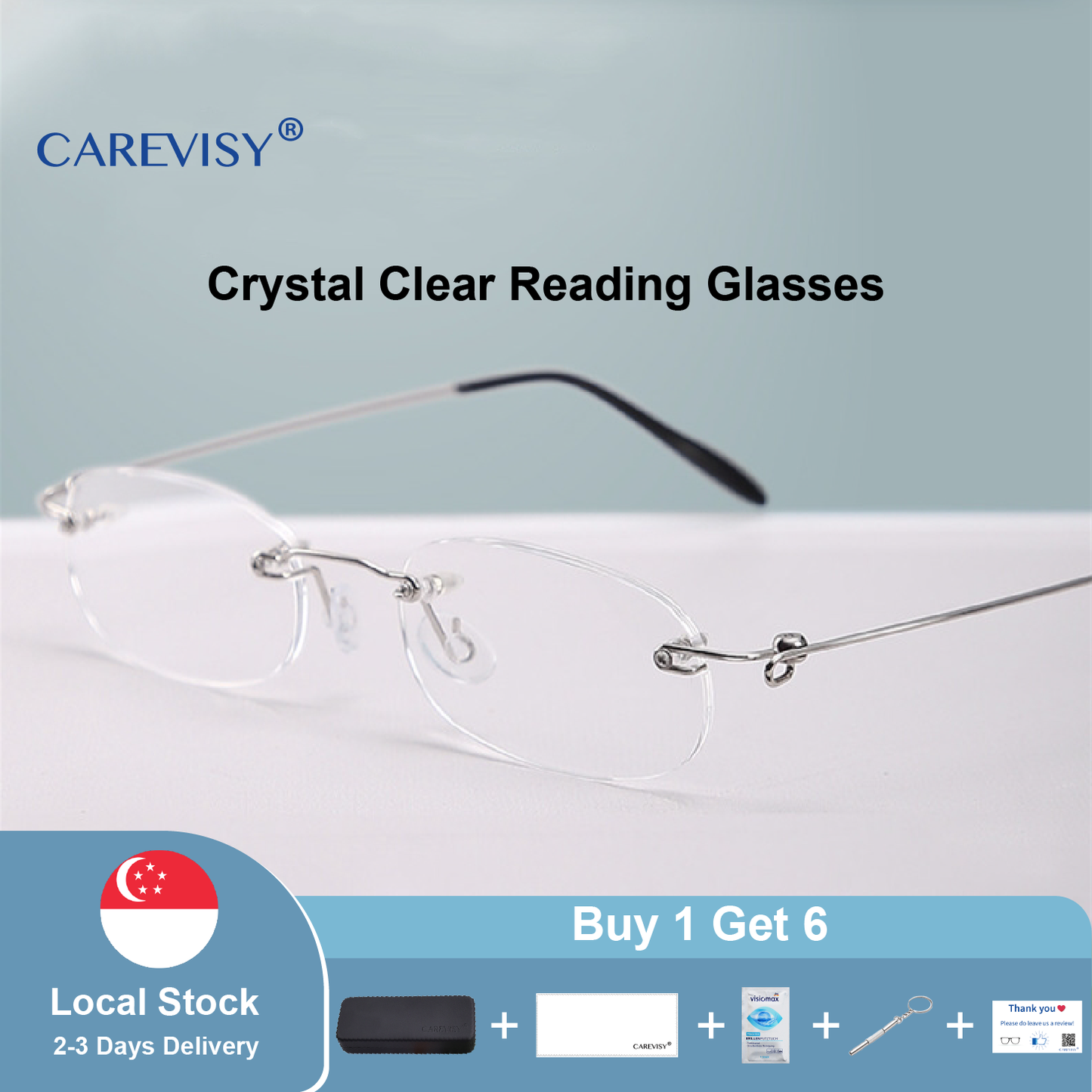 Sleek Reading Glasses C6008