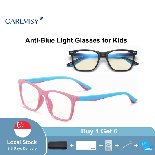 Comfortable Anti Blue Light Glasses Kids C6034