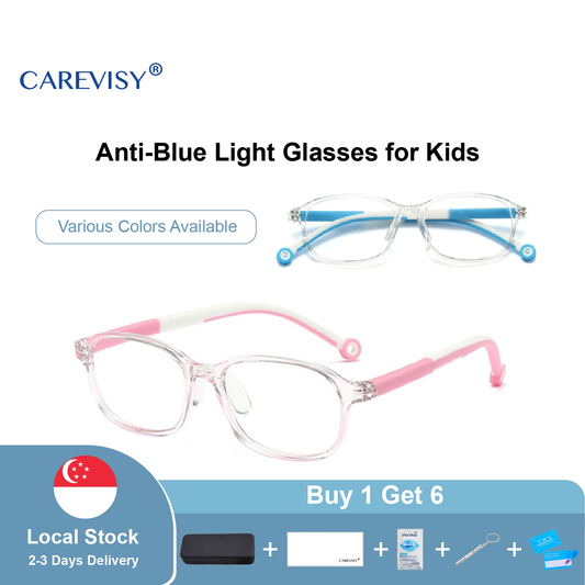 TR90 Anti Blue Light Glasses Kids C6058