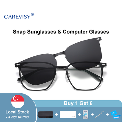 Snap Sunglasses & Computer Glasses C6068