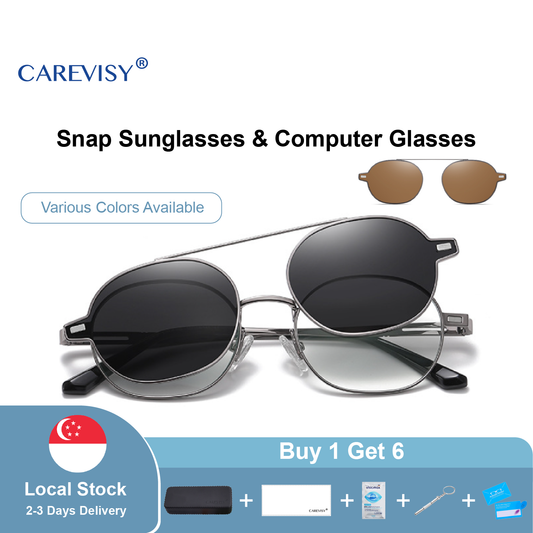 Snap Sunglasses & Computer Glasses C6069